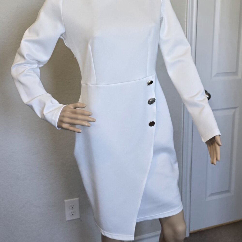Women's size 14 office wear, white with embellishments